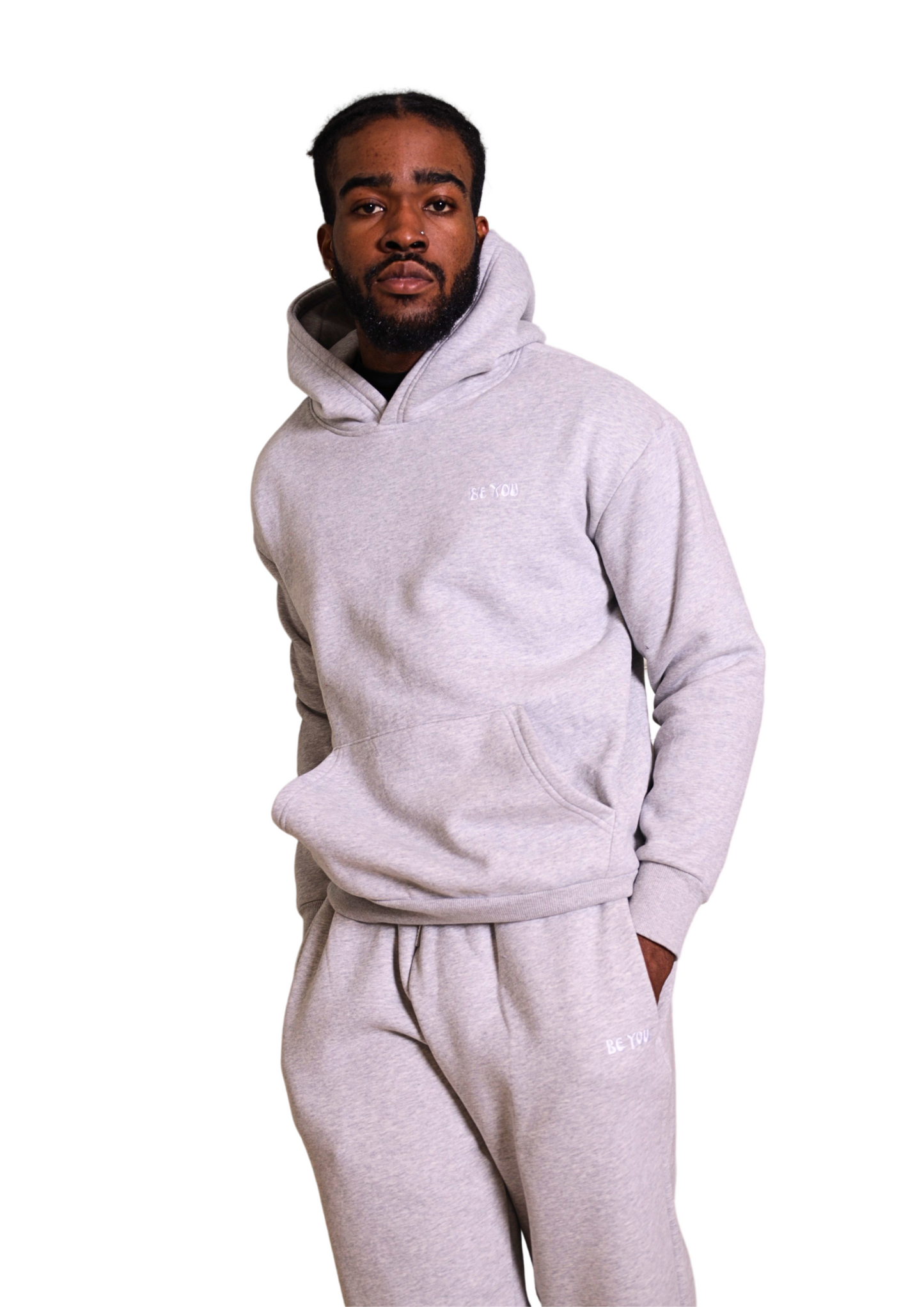 Unisex Heavy Grey Hoodie