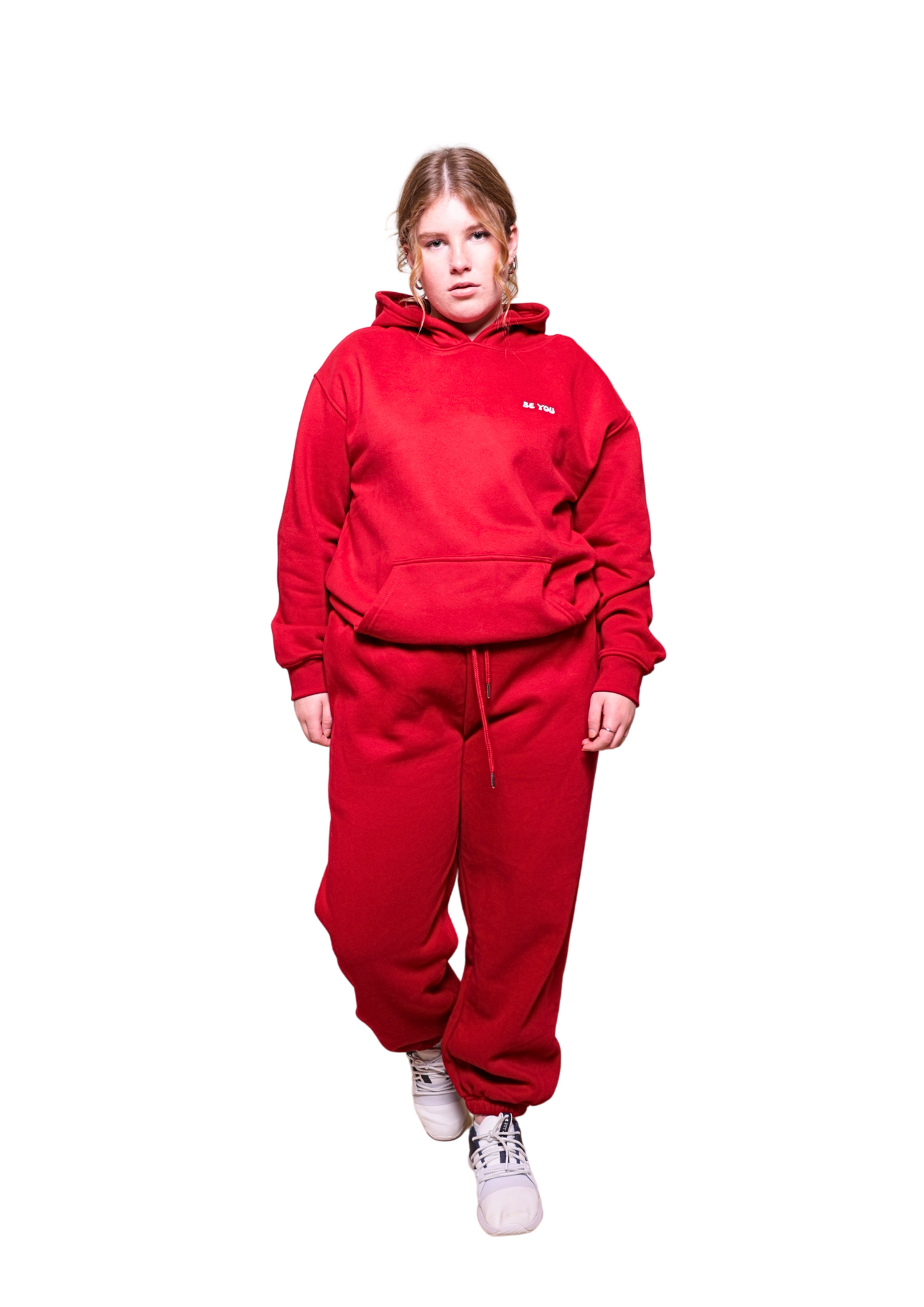 Unisex Heavy Red Jogger
