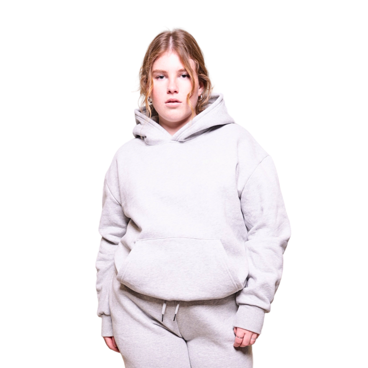 Unisex Heavy Grey Hoodie