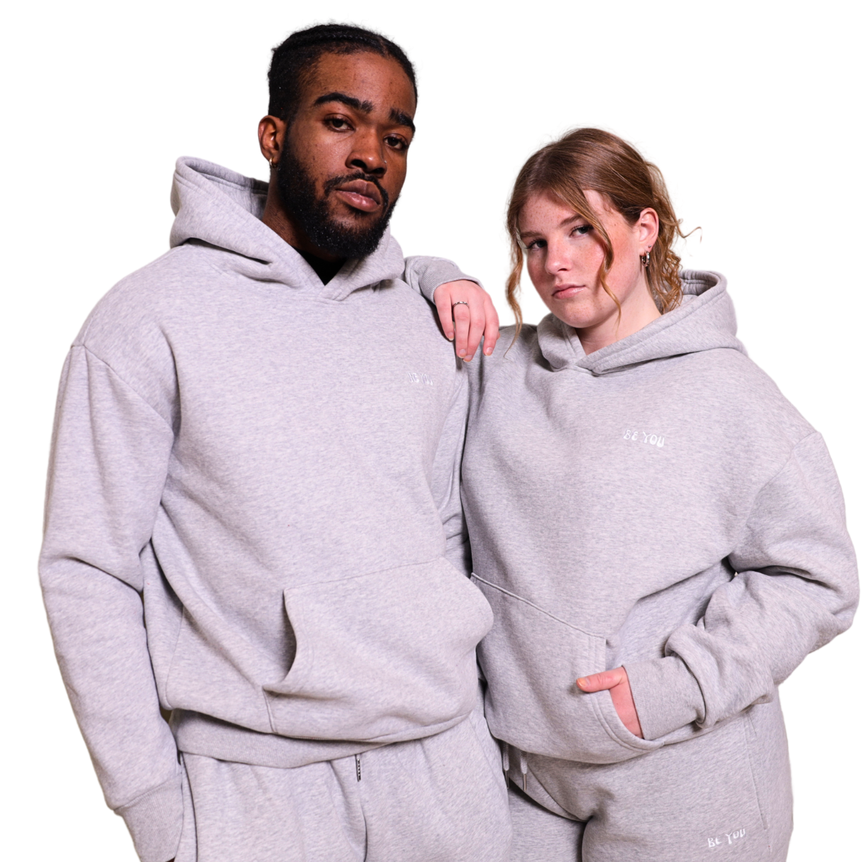 Unisex Heavy Grey Hoodie