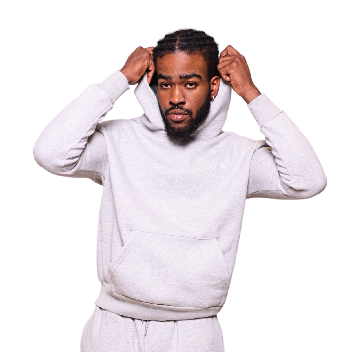 Unisex Heavy Grey Hoodie