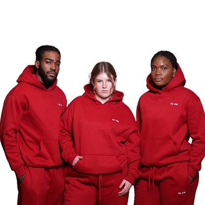 Sweat à capuche unisexe lourd multicolore 